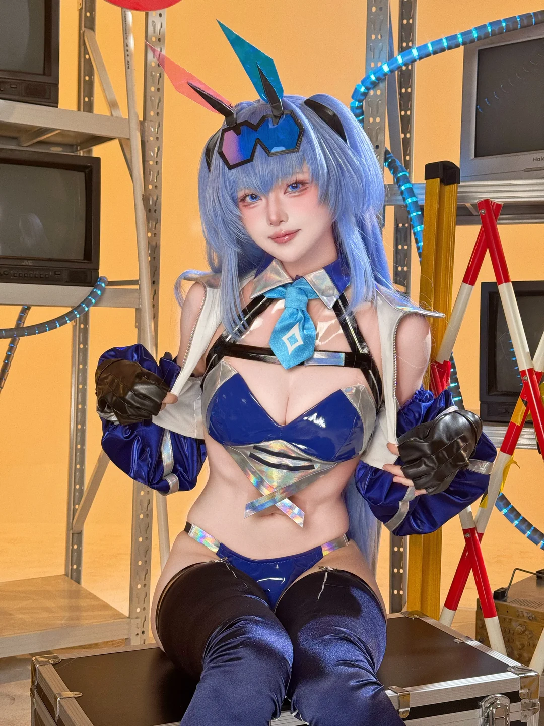 屿鱼 - No.082 碧蓝航线 花园赛车服 [82P-792MB] tg@simisebaisi 【丝足阁】078.webp